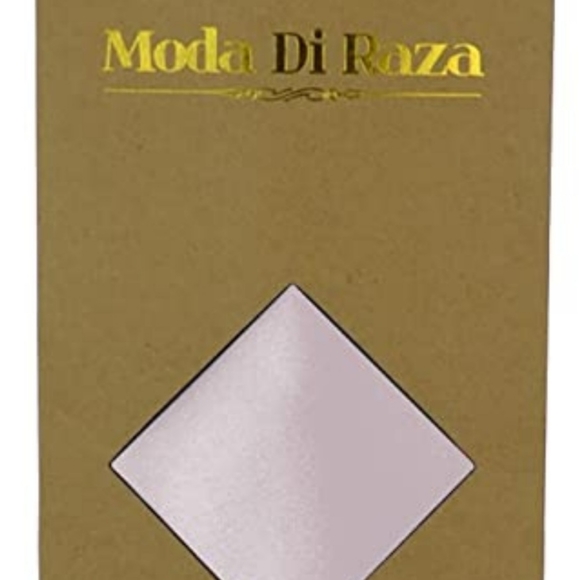 MENS NECK TIE/Moda Di Raza Tie/PINK SATIN/57 LONG - Picture 2 of 5